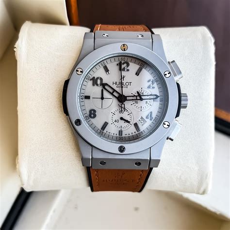 hublot brown band|hublot big bang straps.